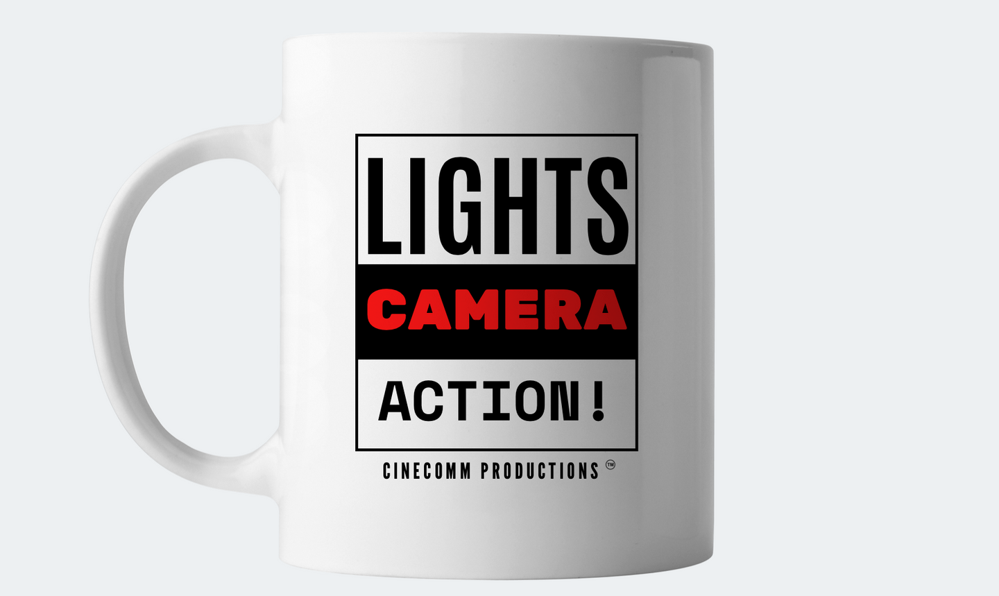 CineComm Action Mug